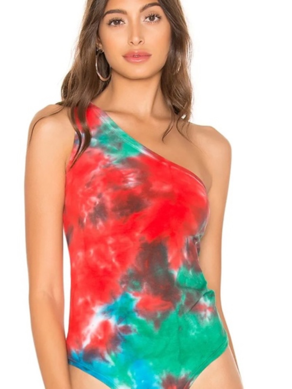 Cotton Citizen Tie-Dye Bodysuit - Blue and Green